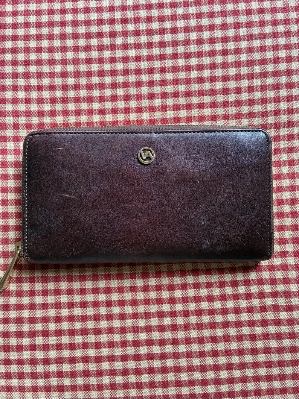 Vintage Valentina Leather Made in Italy Wallet Pocketbook